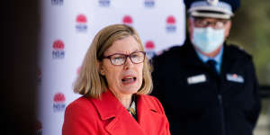 NSW Chief Health Officer Kerry Chant on Wednesday.