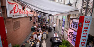 The CIty of Melbourne has also increased fees for outdoor dining.