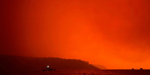 The Age News Photos from Mallacoota during the Gippsland bushfires George Mill.