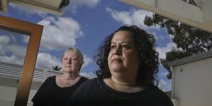 Cheryl Kraft Reid (right) and her wife Faye Reid fear they have lost the money they invested with Melissa Caddick. 