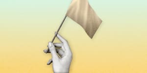 Beige flags can be anything from eating ants to excessively rearranging your living room.