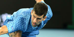 Novak Djokovic will be a dominant favourite in Sunday’s final.