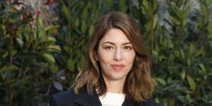 Sofia Coppola poses during a photocall before the presentation of Chanel's Spring/Summer 2019 Haute Couture fashion collection presented in Paris on Tuesday January 22,2019. 