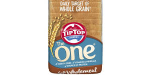 TipTop The One Soft Wholemeal bread.