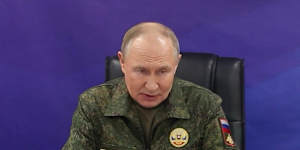 Russian President Vladimir Putin.