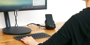 Samsung's DeX Station dock adds extra functionality,but with recent phones you can engage DeX with just a single cable.