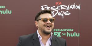 Reservation Dogs’ co-creator (with Taika Waititi),writer and director Sterlin Harjo.