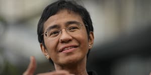 Philippine journalist and Rappler CEO Maria Ressa was awarded the Nobel Peace Prize for her fight for freedom of expression. 