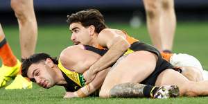 ‘Genuinely confused’:AFLPA hits out at tackling bans;Saint gets six matches for homophobic language