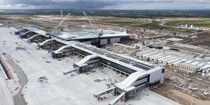 Inside the massive terminal at Sydney’s new airport