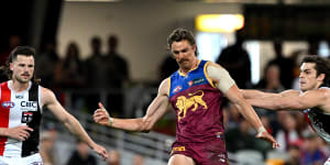 Home run:Lions shake off St Kilda challenge,guaranteeing two Gabba finals