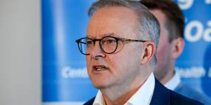 Prime Minister Anthony Albanese’s comments on the ICC’s warrants differed from those of US President Joe Biden.