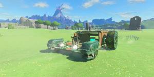 Using found materials,and the mysterious “Zonai devices” that have fallen from the sky,Link can build all sorts of structures,vehicles and machines.