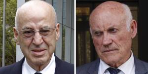 Former Labor ministers Eddie Obeid and Ian Macdonald. The ICAC played a key role in exposing their misconduct.