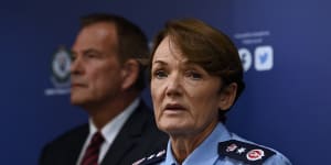 NSW Police Commissioner Karen Webb said the force had been building a bridge with Sydney’s gay and lesbian community for 20 years.