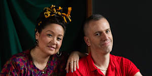 Richard Carroll and Victoria Falconer,Co-Artistic Directors. Hayes is on a high with a run of cracker shows. They are launching their next year’s season. 11th September 2025 Photo:STEVEN SIEWERT