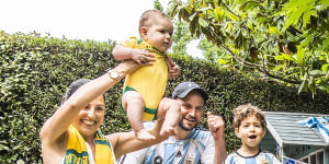 Things will get Messi:Argentinian-Australian family cheer both sides