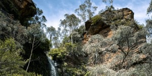 Man dies after falling from popular Blue Mountains waterfall
