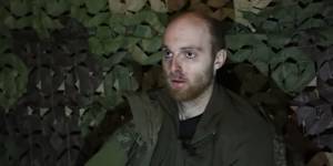 A still from an unverified video posted to YouTube in March that purportedly shows Oscar Jenkins being interviewed.