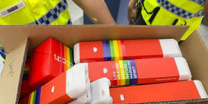 Watches from Swatch’s Pride Collection were confiscated by Malaysian authorities.