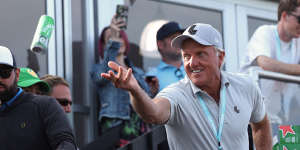 Greg Norman was on track to receive “annual compensation” from F45.