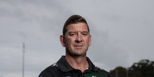 South Sydney coach Jason Demetriou.