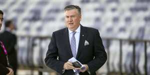 Former Collingwood president Eddie McGuire.