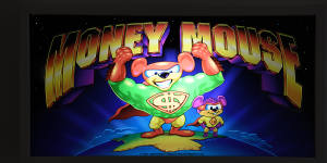 Money Mouse is just one of an army of characters created by the poker machine industry.