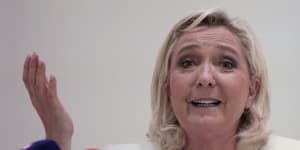 French far-right presidential candidate Le Pen wants out of NATO,no weapons to Ukraine