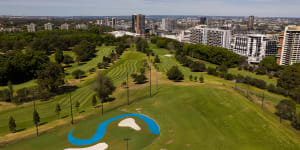 Moore Park Golf Course.