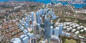 How density might double:Artist impression of Masterplans and rezonings finalised for TOD accelerated precincts. 