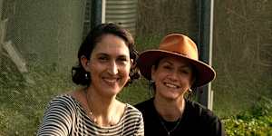 Olivia Evans and Sarah Baldwin.