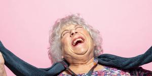 Margolyes laughs generously and frequently - as often as not at her own expense.