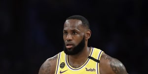 LeBron won't wear social justice message on Lakers jersey