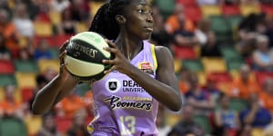 From the White House to Parkville:Magbegor shapes as future face of the Opals