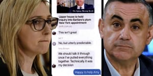 ‘This isn’t great’:Private text messages revealed amid Barilaro fallout