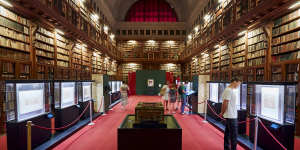Da Vinci’s Codex Atlanticus is housed under strict conditions in Milan’s Ambrosiana library.