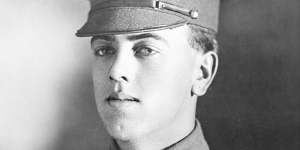 Only 18:Private Walter Reginald Burrows,Fifth Battalion.