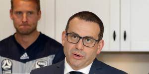 Melbourne Victory chairman Anthony Di Pietro.