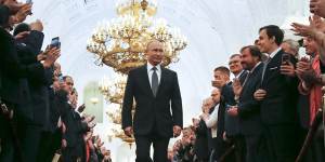 The power of one:Putin settles in for an extended stay