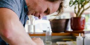 Ben Devlin,chef at Pipit Restaurant,is passionate about serving sustainable seafood.