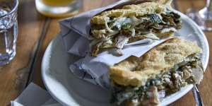 ‘The best sandwich I’ve eaten all year’:Meaty spot enlivens a dead patch of Pyrmont