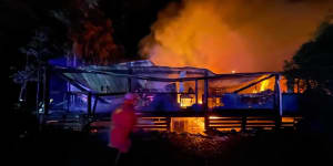 Fire at Hunter Valley Winery Tamburlaine Organic Wines