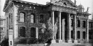 The Clarendon Building in 1920 when it was the home of Oxford University Press.