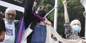 ‘Kill the bill’:Protesters in Sydney rally against shelved Religious Discrimination Bill