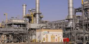 An oil facility in Khurais,Saudi Arabia. The kingdom is doubling down on cuts to production.