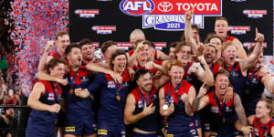 The Demons’ Grand Final win in Perth broke a 57-year drought.