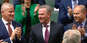 Chinese donor had help from Liberal Party director,met Christopher Pyne