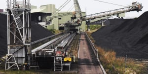 Origin’s Eraring coal plant in the Hunter region. 