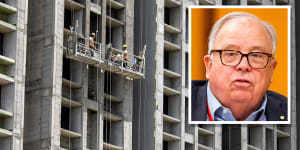 NSW Building Commissioner David Chandler is cracking down on poor quality buildings.